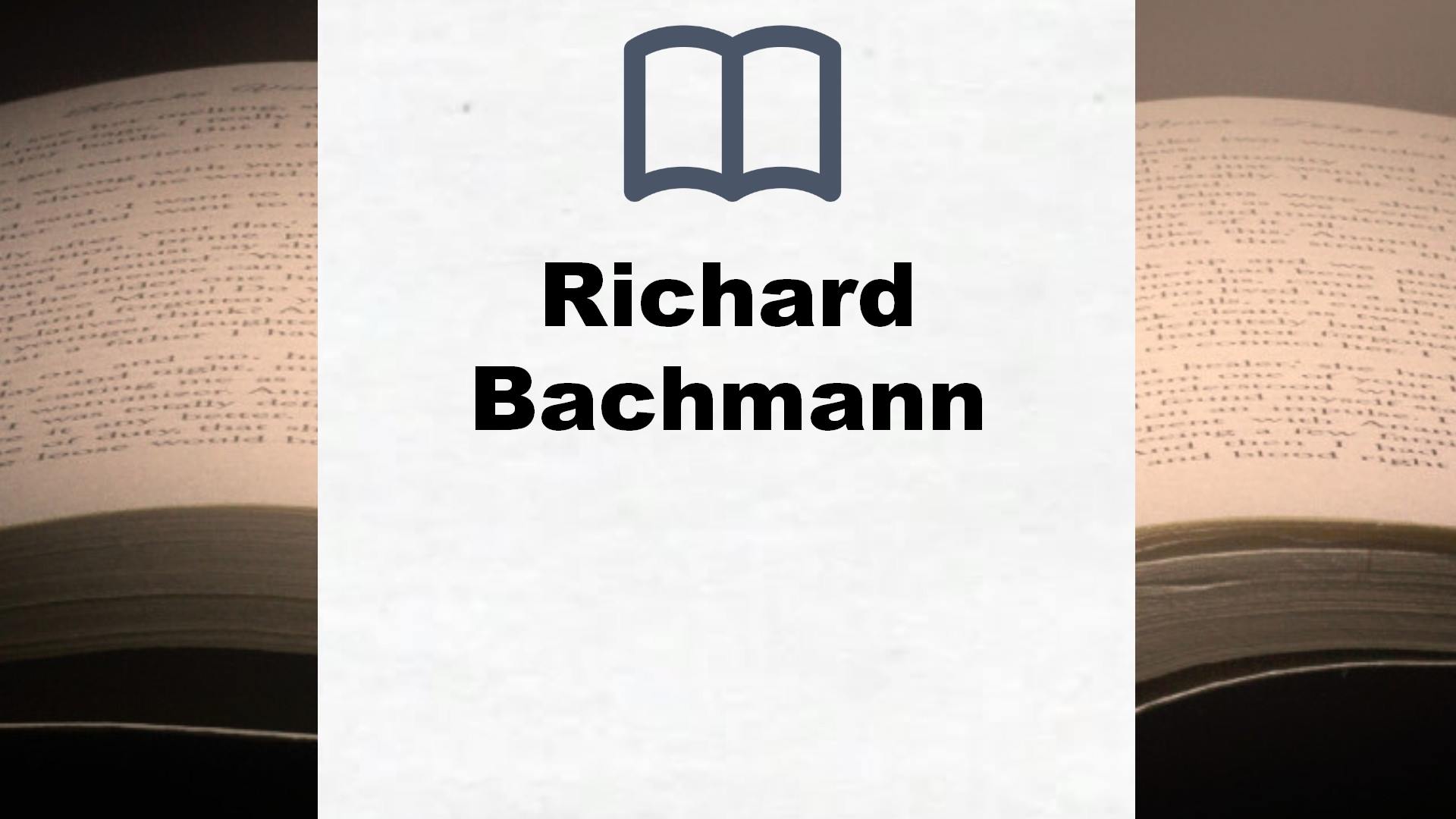 Richard Bachmann Bücher