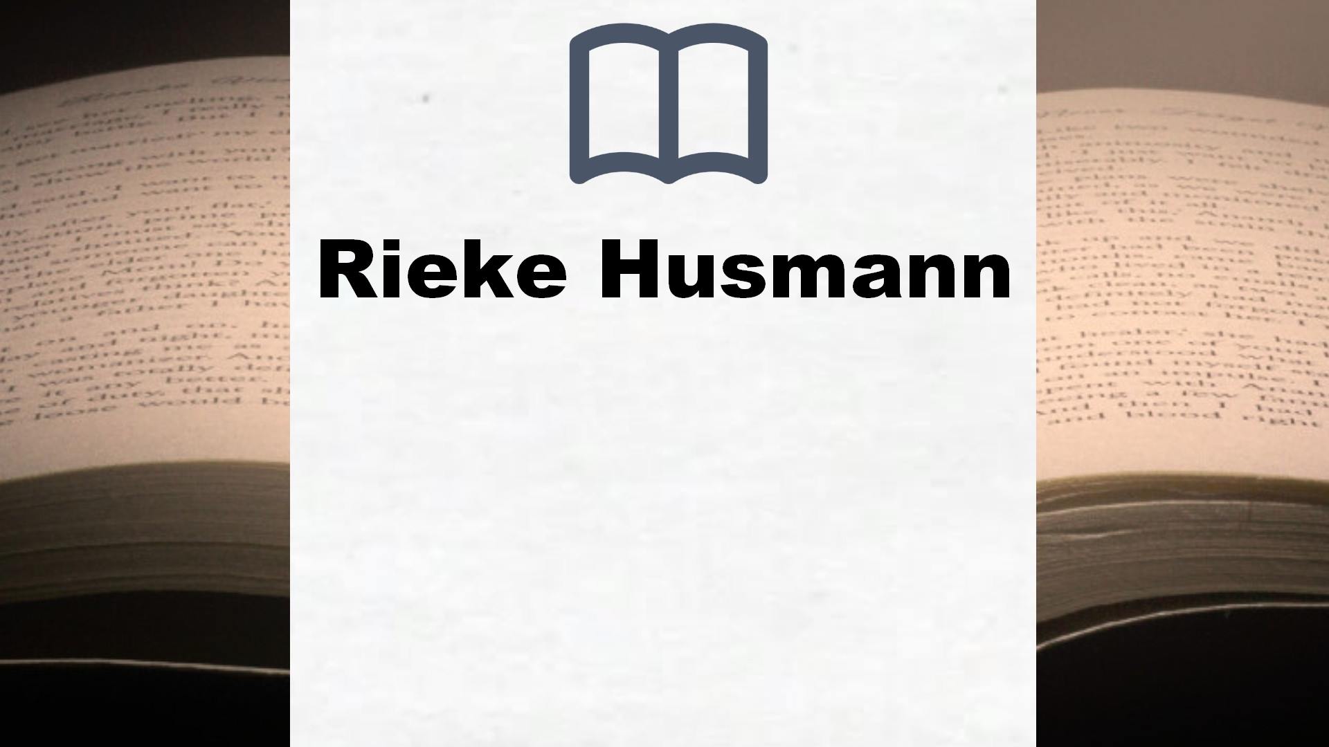 Rieke Husmann Bücher