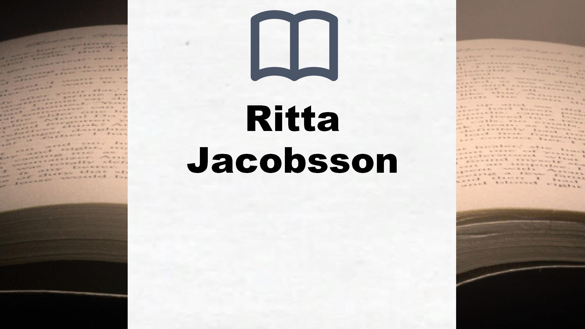 Ritta Jacobsson Bücher