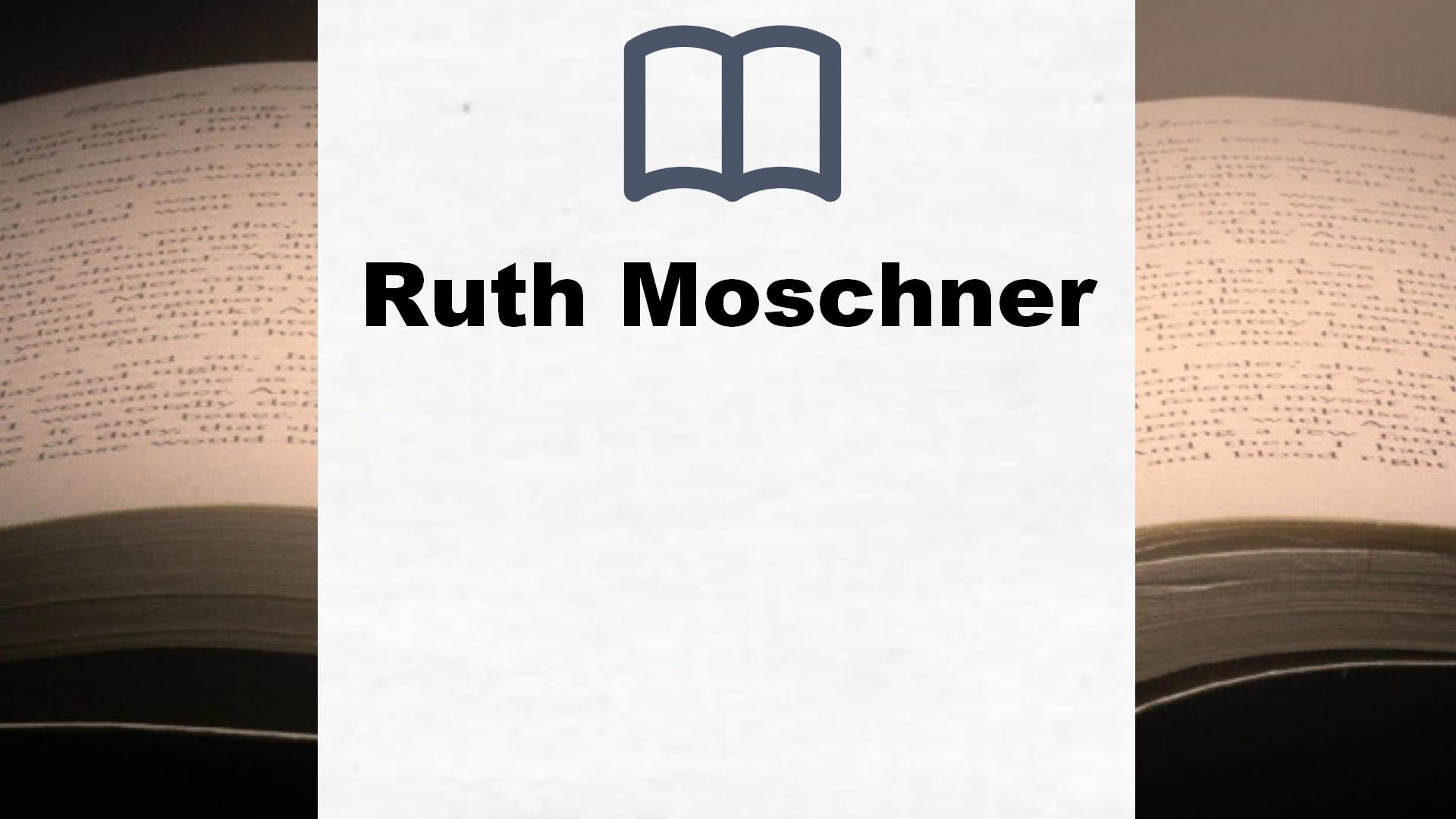 Ruth Moschner Bücher