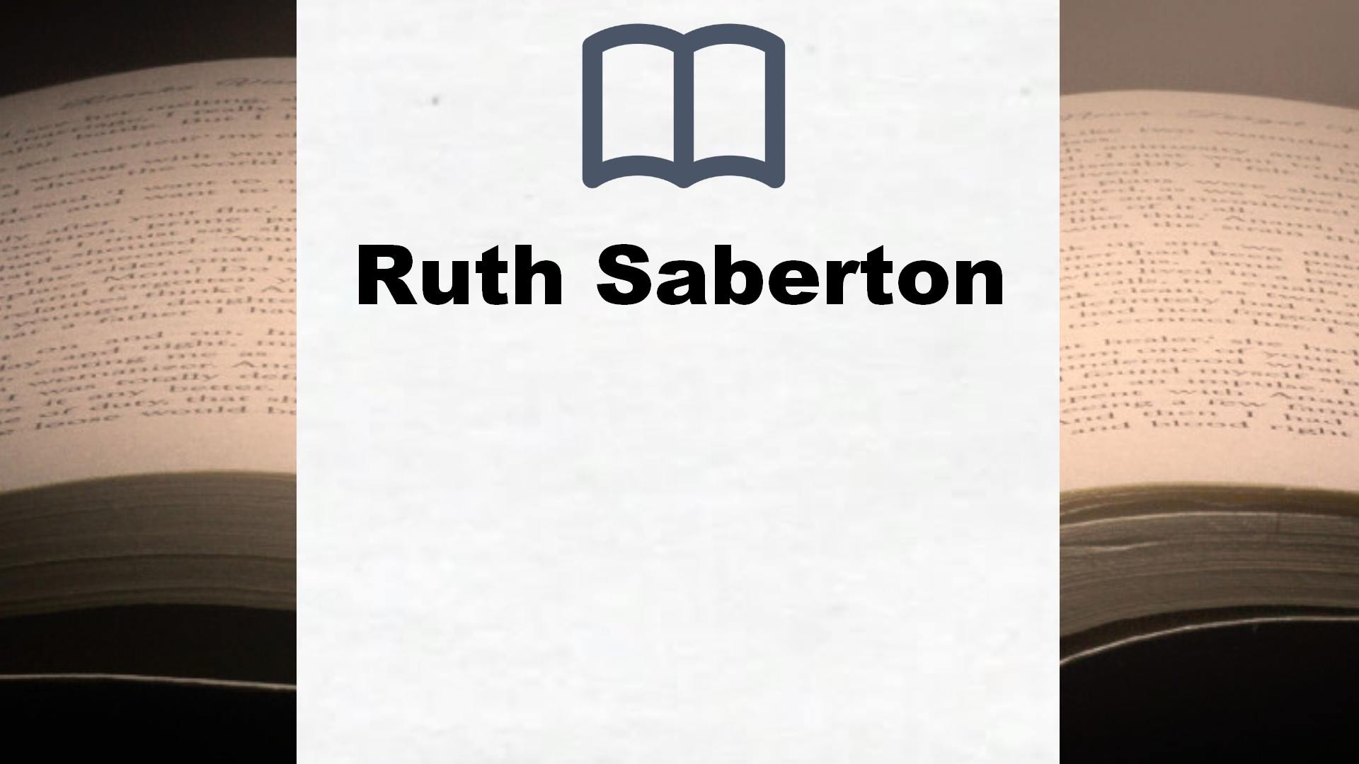 Ruth Saberton Bücher