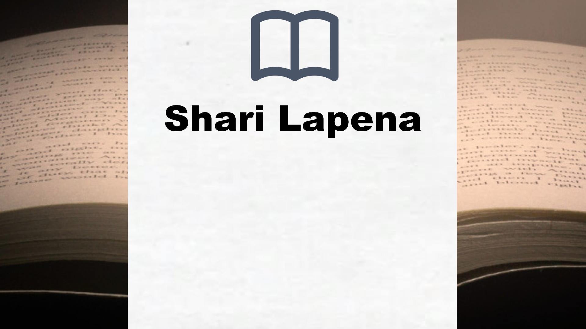 Shari Lapena Bücher