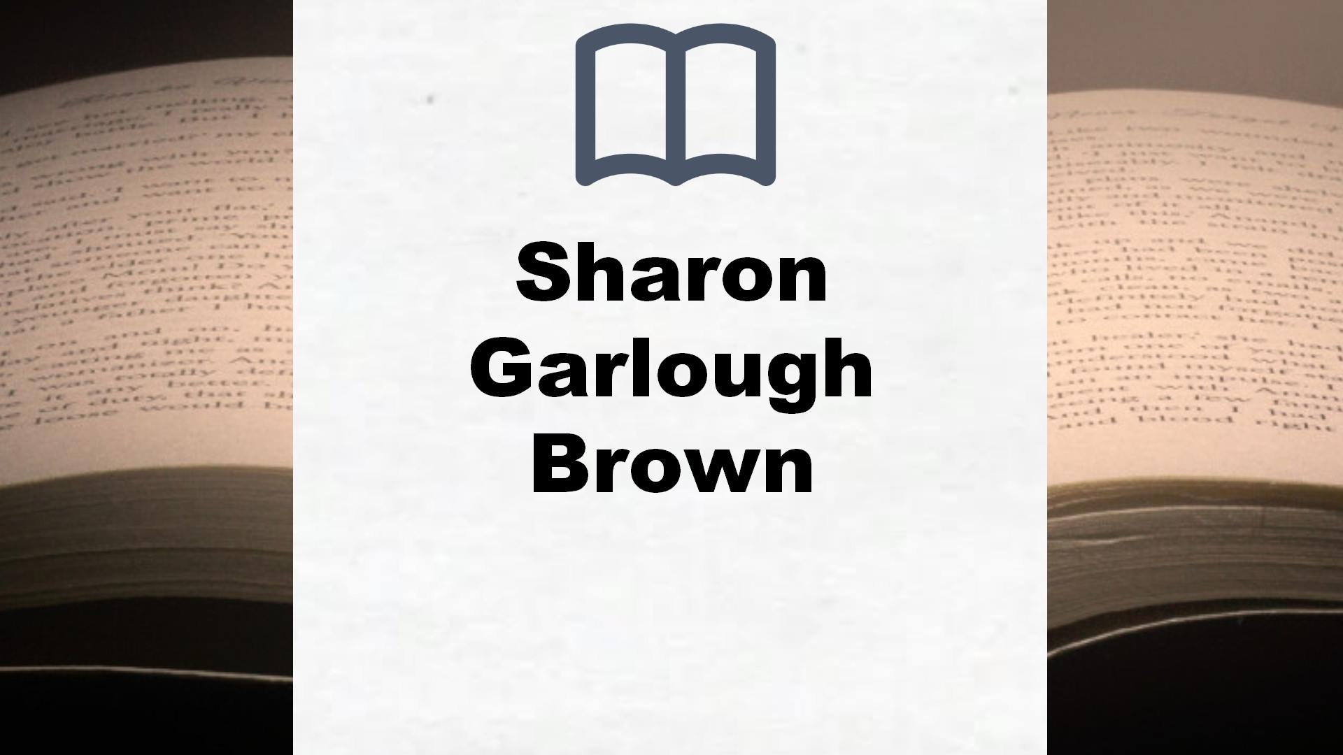Sharon Garlough Brown Bücher