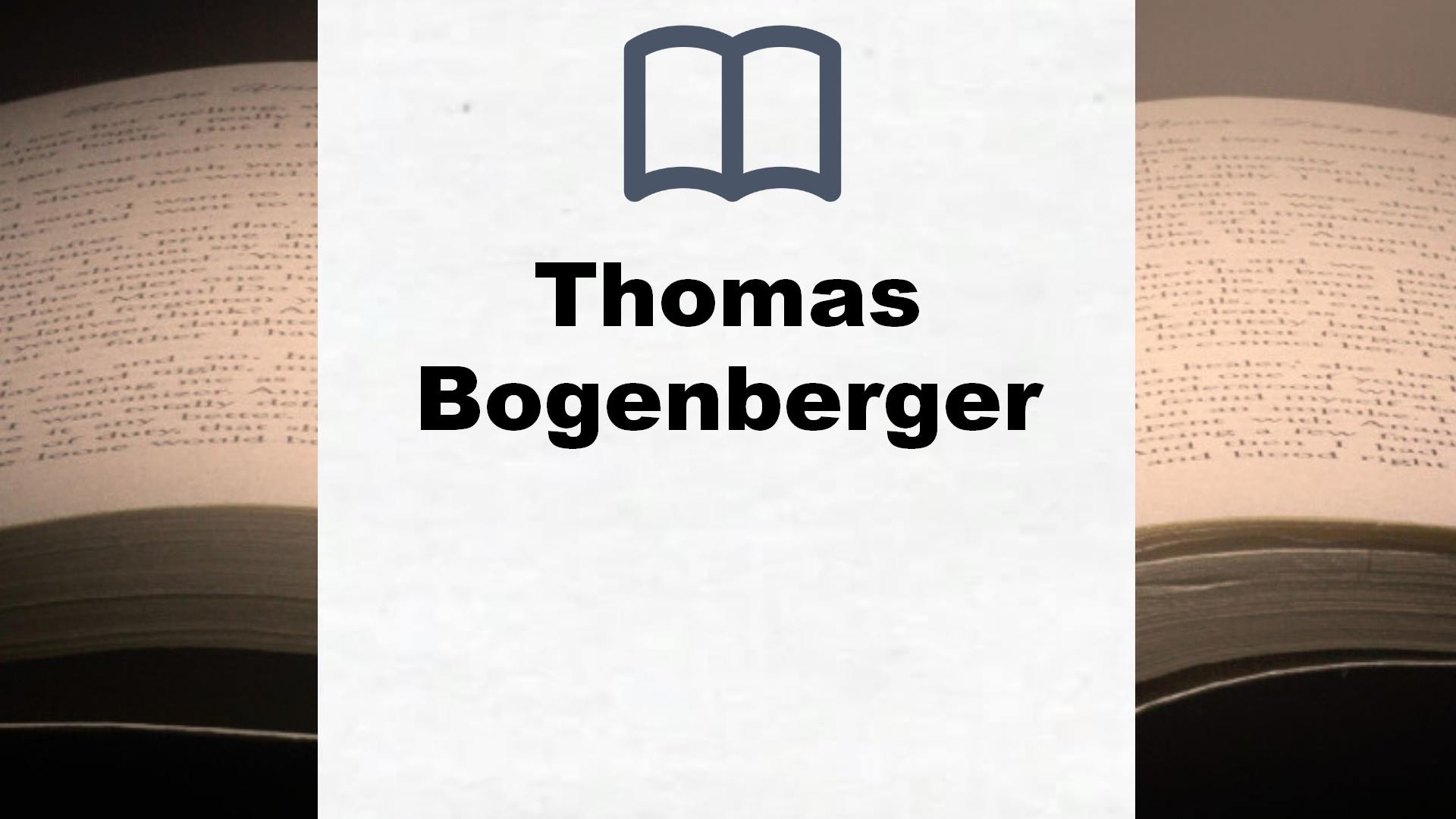Thomas Bogenberger Bücher