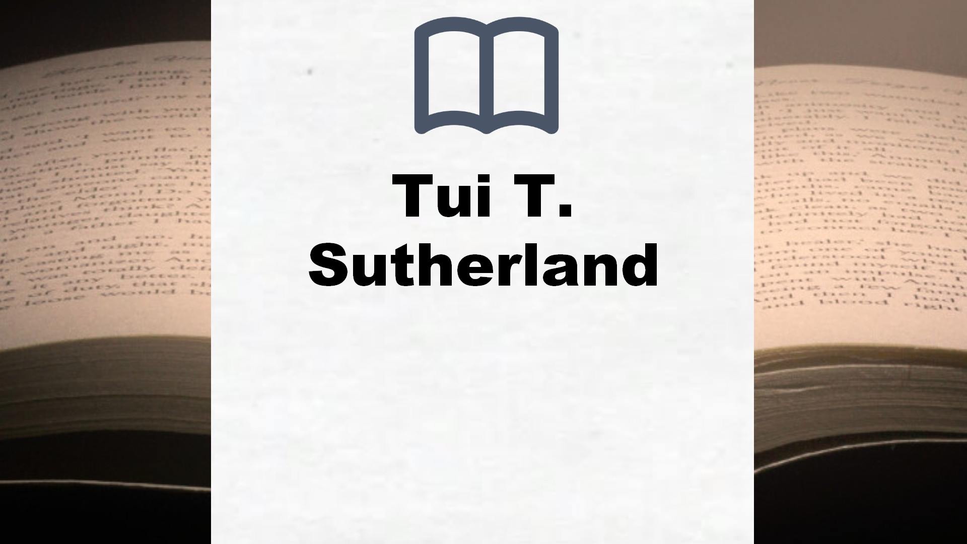 Tui T. Sutherland Bücher