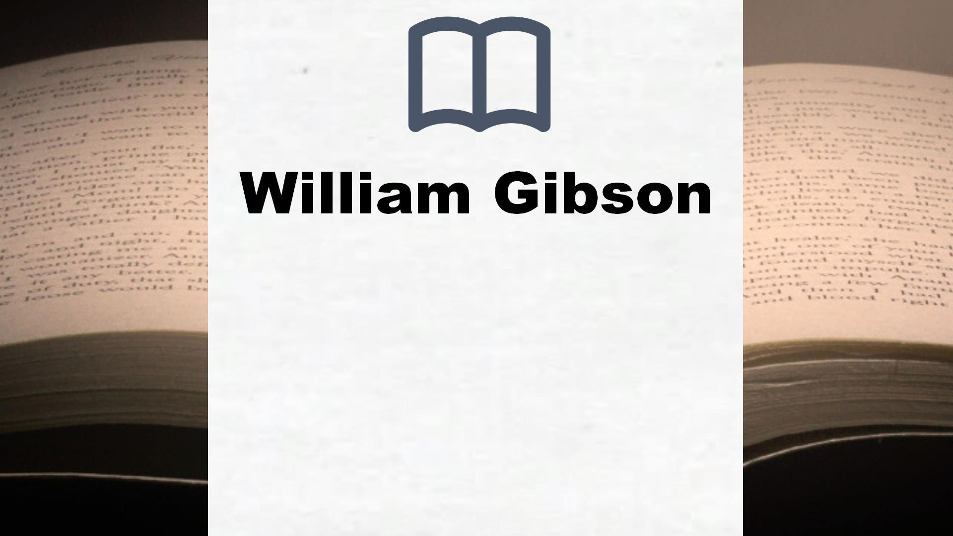 William Gibson Bücher