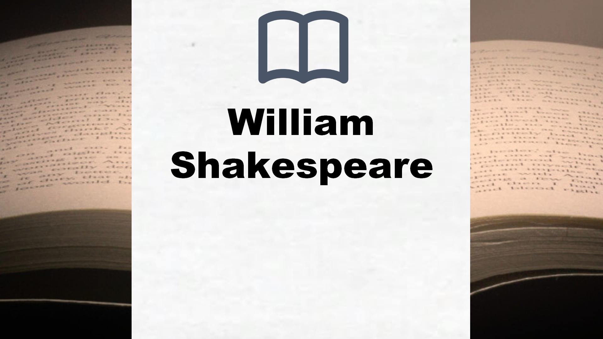 William Shakespeare Bücher