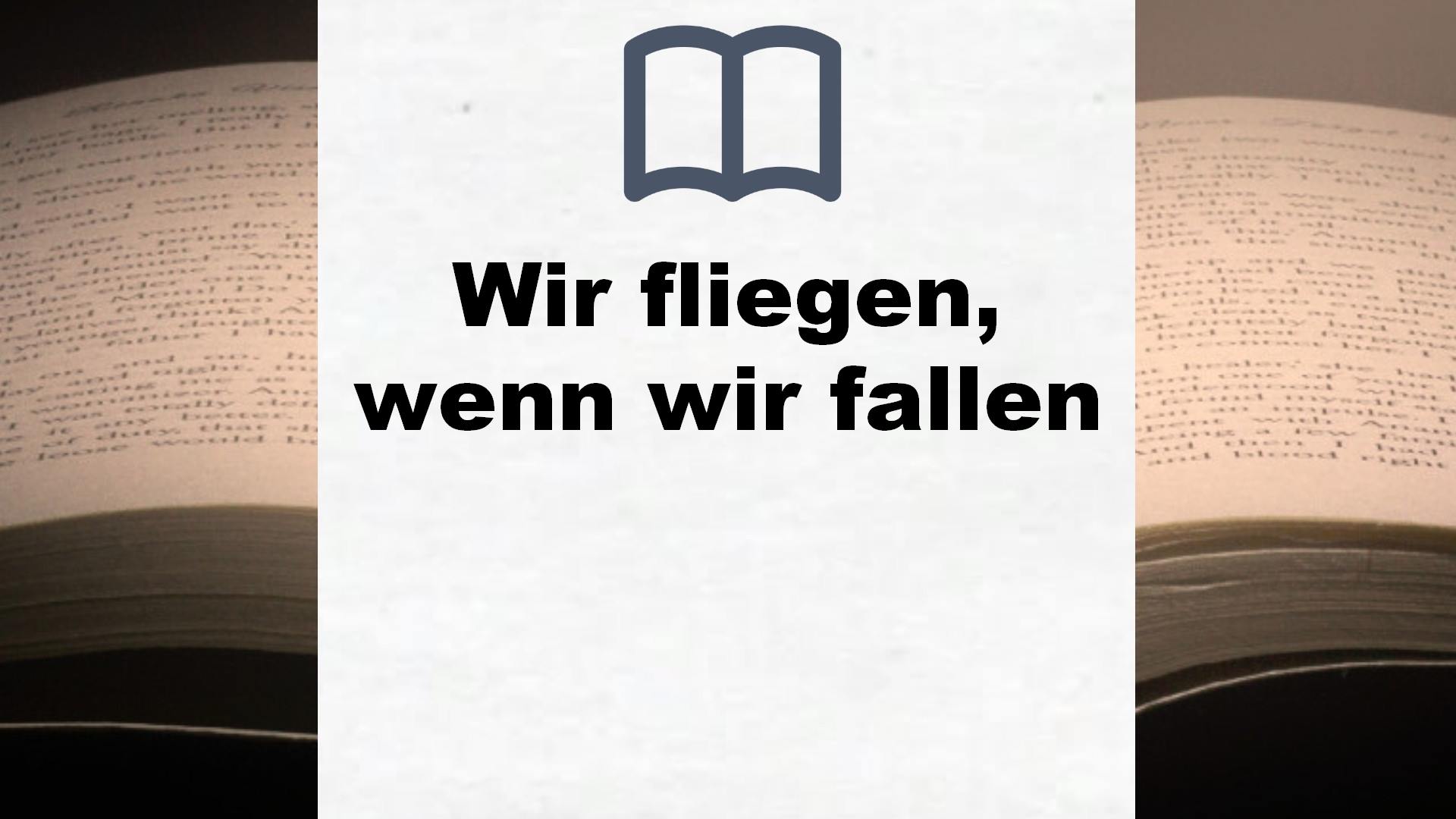 Wir fliegen, wenn wir fallen – Buchrezension